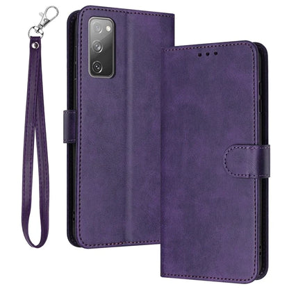 For Samsung Galaxy S20 FE / S20 FE 5G / S20 FE 2022 / S20 Lite Calf Texture Phone Stand Cover Mobile Accessories Wholesale