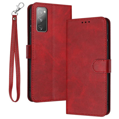 For Samsung Galaxy S20 FE / S20 FE 5G / S20 FE 2022 / S20 Lite Calf Texture Phone Stand Cover Mobile Accessories Wholesale