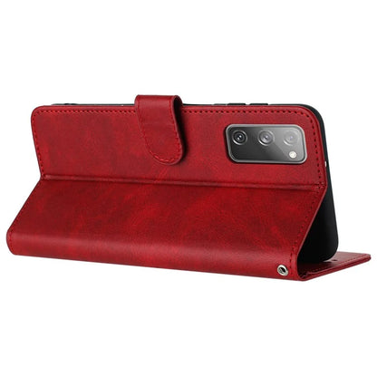 For Samsung Galaxy S20 FE / S20 FE 5G / S20 FE 2022 / S20 Lite Calf Texture Phone Stand Cover Mobile Accessories Wholesale