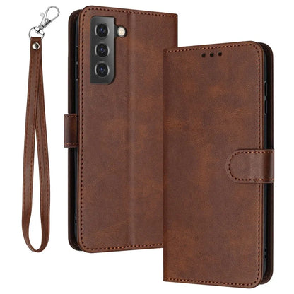 For Samsung Galaxy S21 FE 5G Case PU Leather Calf Texture Phone Wallet Cover Mobile Accessories Supplier