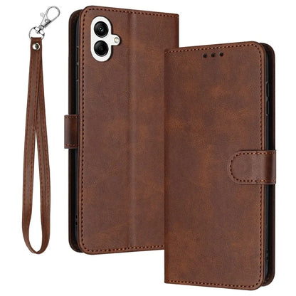 For Samsung Galaxy A05 4G Case Leather Stand Wallet Full Protection Cell Phone Cover