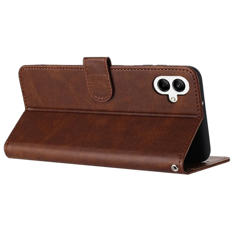 For Samsung Galaxy A05 4G Case Leather Stand Wallet Full Protection Cell Phone Cover