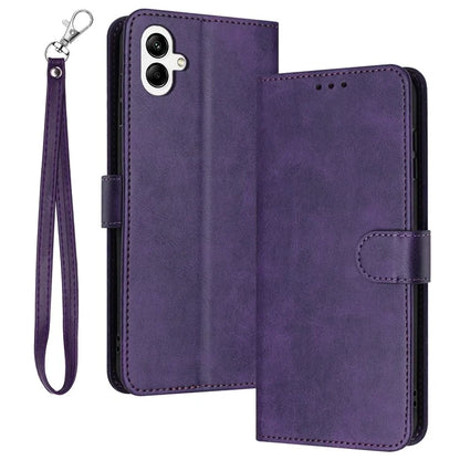 For Samsung Galaxy A05 4G Case Leather Stand Wallet Full Protection Cell Phone Cover