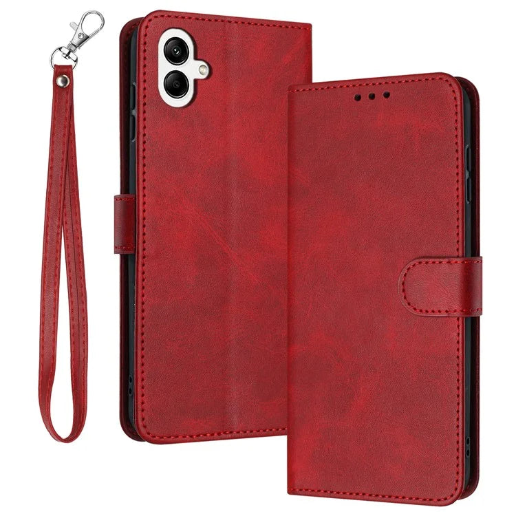 For Samsung Galaxy A05 4G Case Leather Stand Wallet Full Protection Cell Phone Cover
