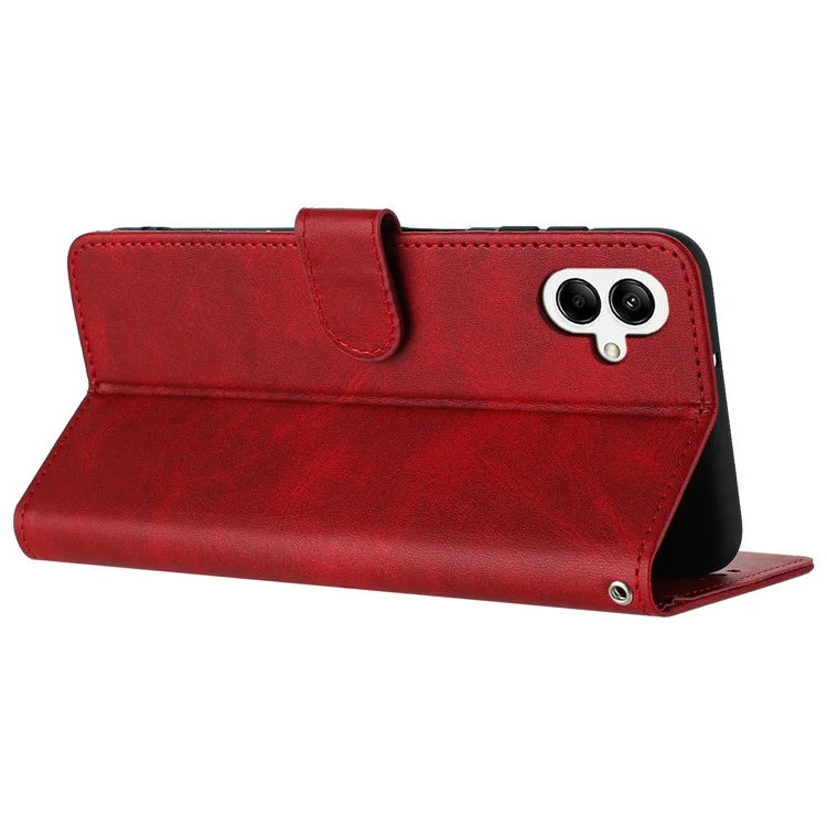 For Samsung Galaxy A05 4G Case Leather Stand Wallet Full Protection Cell Phone Cover