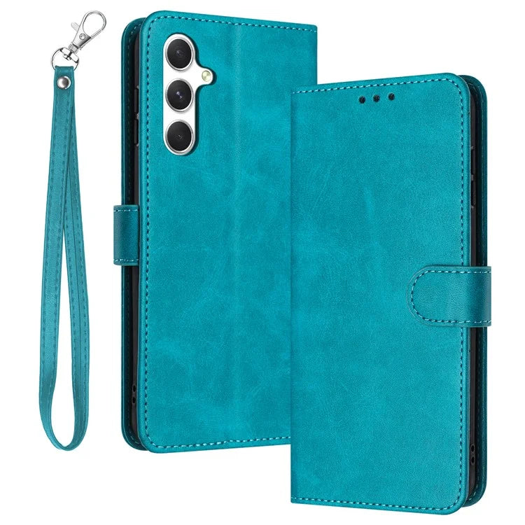 For Samsung Galaxy A05s 4G Case Solid Color Leather Phone Cover Wholesale Cell Phone Accessories