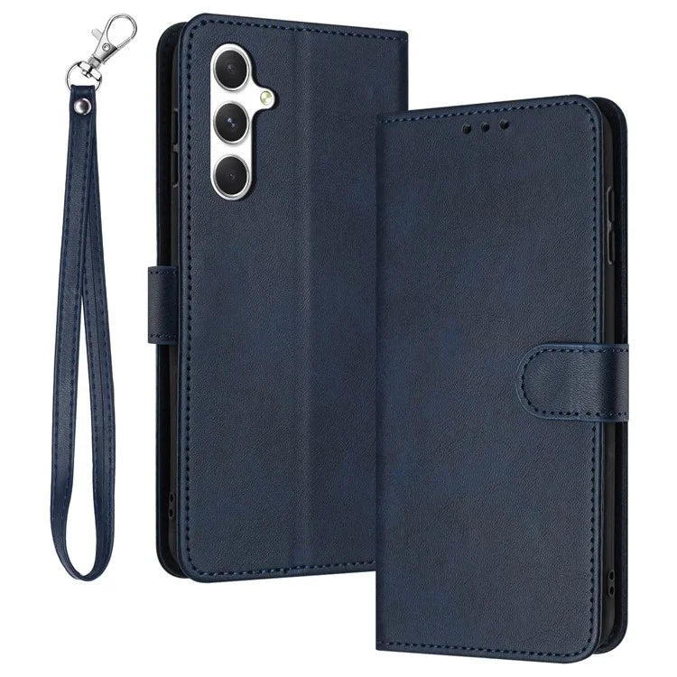 For Samsung Galaxy A05s 4G Case Solid Color Leather Phone Cover Wholesale Cell Phone Accessories