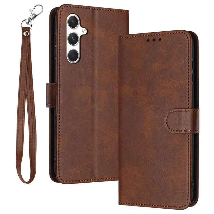 For Samsung Galaxy A05s 4G Case Solid Color Leather Phone Cover Wholesale Cell Phone Accessories