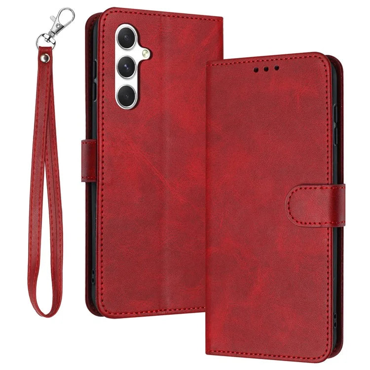 For Samsung Galaxy A05s 4G Case Solid Color Leather Phone Cover Wholesale Cell Phone Accessories
