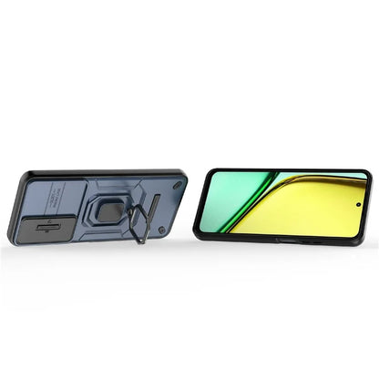 For Realme C65 4G PC+TPU Phone Cover Camera Protection Anti-Scratch Cell Phone Case