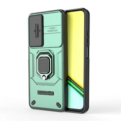 For Realme C65 4G PC+TPU Phone Cover Camera Protection Anti-Scratch Cell Phone Case
