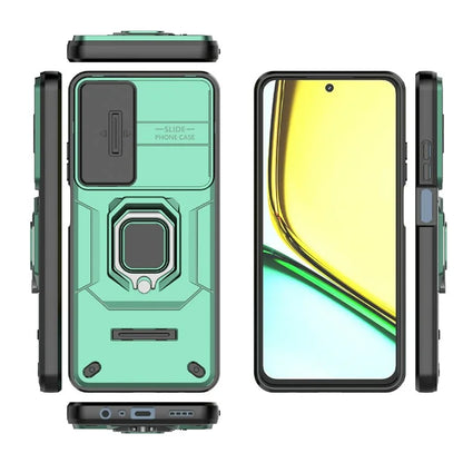 For Realme C65 4G PC+TPU Phone Cover Camera Protection Anti-Scratch Cell Phone Case