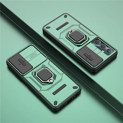 For Realme C65 4G PC+TPU Phone Cover Camera Protection Anti-Scratch Cell Phone Case