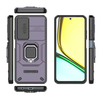 For Realme C65 4G PC+TPU Phone Cover Camera Protection Anti-Scratch Cell Phone Case