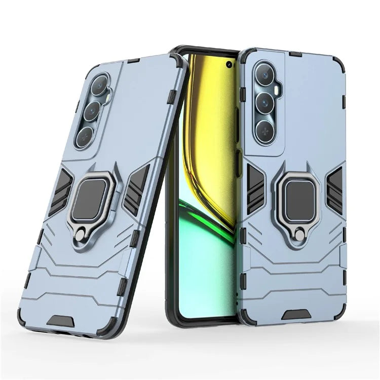 For Realme C65 4G PC+TPU Phone Case Bracket Kickstand Drop Protection Phone Cover