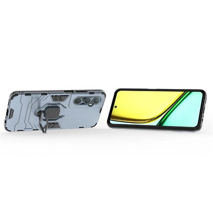 For Realme C65 4G PC+TPU Phone Case Bracket Kickstand Drop Protection Phone Cover