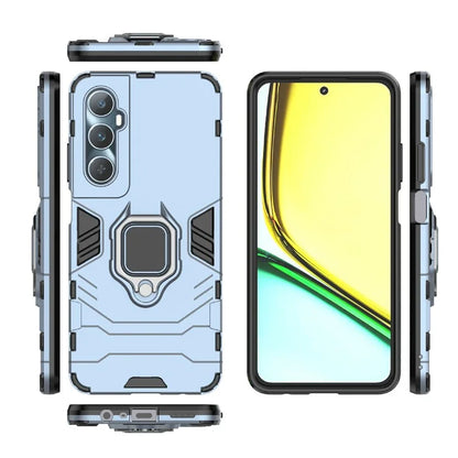 For Realme C65 4G PC+TPU Phone Case Bracket Kickstand Drop Protection Phone Cover