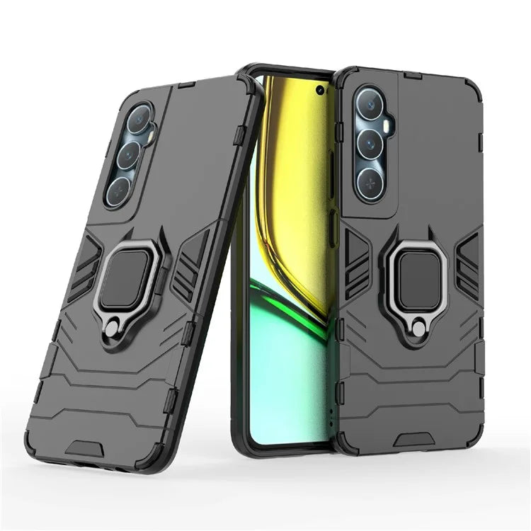 For Realme C65 4G PC+TPU Phone Case Bracket Kickstand Drop Protection Phone Cover