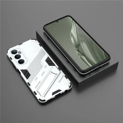 For Realme C65 4G Case PC+TPU Anti-scratch Phone Cover with Folding Kickstand