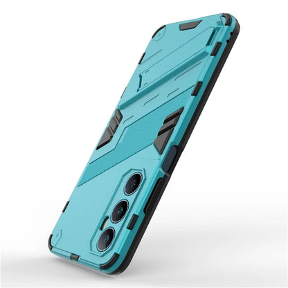 For Realme C65 4G Case PC+TPU Anti-scratch Phone Cover with Folding Kickstand