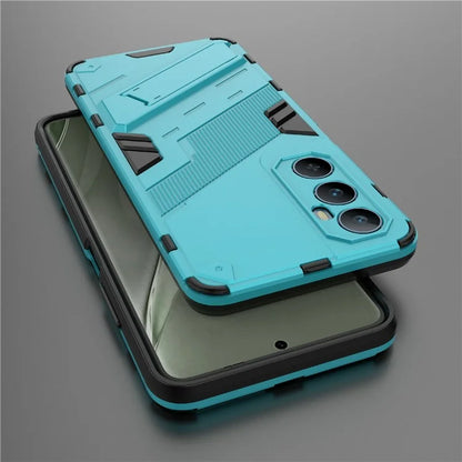 For Realme C65 4G Case PC+TPU Anti-scratch Phone Cover with Folding Kickstand