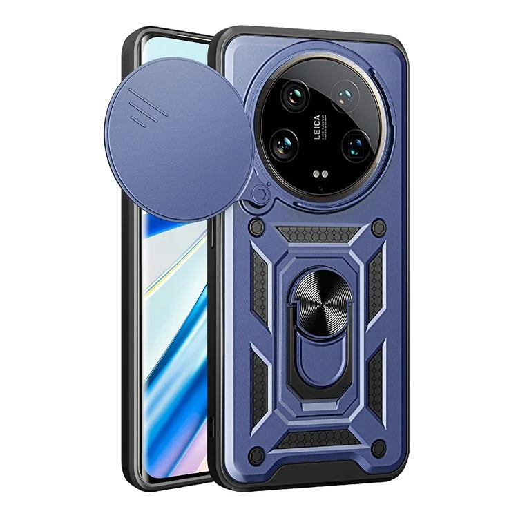 For Xiaomi 14 Ultra Phone Cover Camera Protection Bump Proof PC+TPU Back Case
