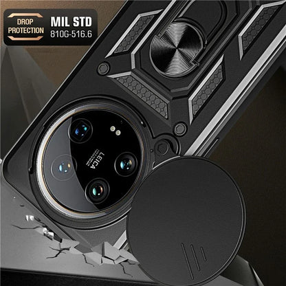 For Xiaomi 14 Ultra Phone Cover Camera Protection Bump Proof PC+TPU Back Case