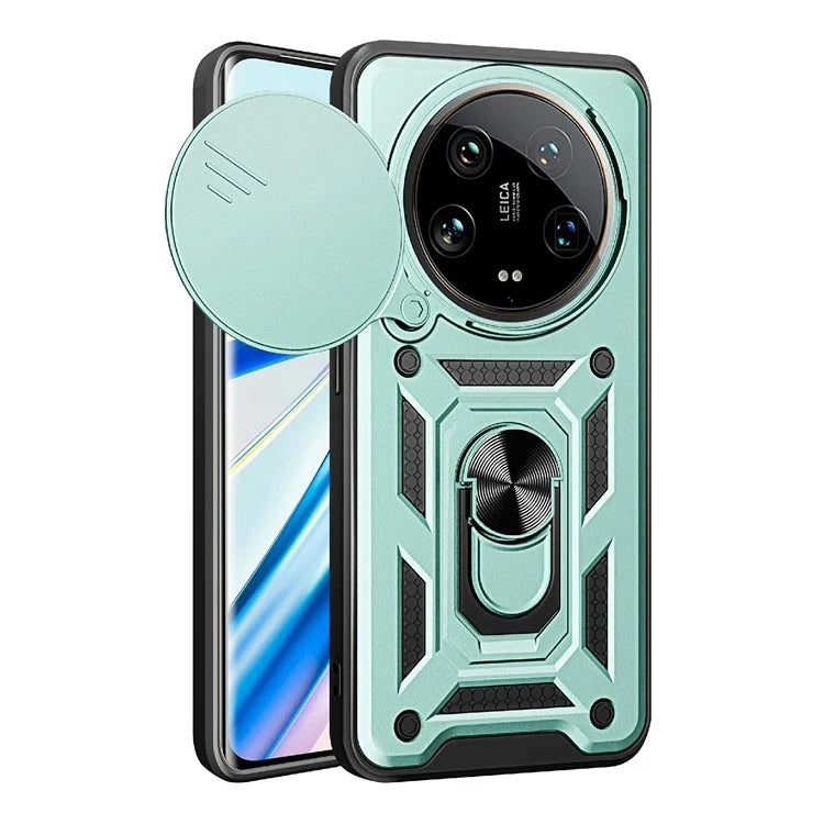 For Xiaomi 14 Ultra Phone Cover Camera Protection Bump Proof PC+TPU Back Case