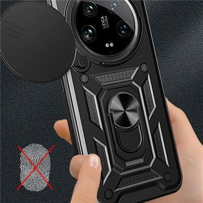 For Xiaomi 14 Ultra Phone Cover Camera Protection Bump Proof PC+TPU Back Case