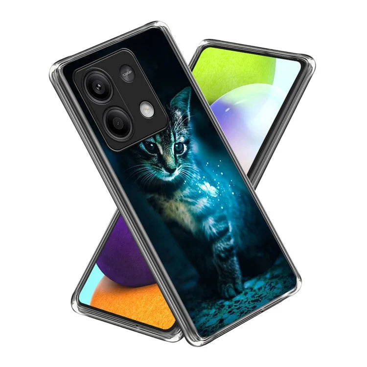 For Xiaomi Redmi Note 13 5G Case Pattern Printing Soft TPU Anti-Scratch Phone Cover
