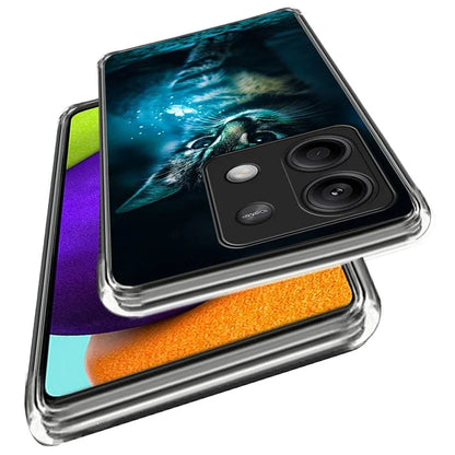 For Xiaomi Redmi Note 13 5G Case Pattern Printing Soft TPU Anti-Scratch Phone Cover