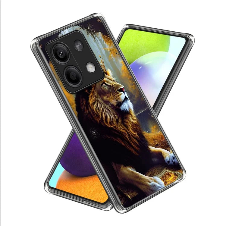 For Xiaomi Redmi Note 13 5G Case Pattern Printing Soft TPU Anti-Scratch Phone Cover