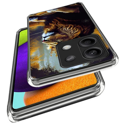 For Xiaomi Redmi Note 13 5G Case Pattern Printing Soft TPU Anti-Scratch Phone Cover