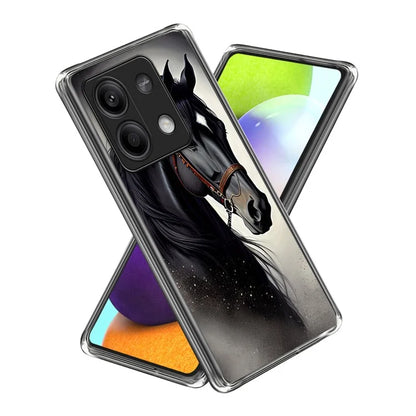 For Xiaomi Redmi Note 13 5G Case Pattern Printing Soft TPU Anti-Scratch Phone Cover
