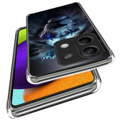 For Xiaomi Redmi Note 13 5G Case Pattern Printing Soft TPU Anti-Scratch Phone Cover