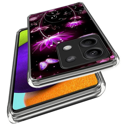 For Xiaomi Redmi Note 13 5G Case Pattern Printing Soft TPU Anti-Scratch Phone Cover