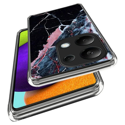 For Xiaomi Redmi Note 13 Pro 4G / Poco M6 Pro 4G Case Pattern Printing TPU Phone Back Cover