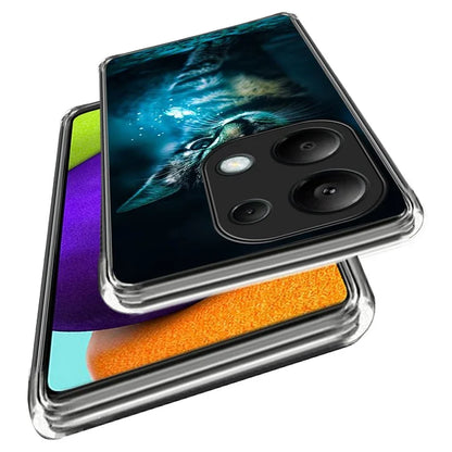 For Xiaomi Redmi Note 13 Pro 4G / Poco M6 Pro 4G Case Pattern Printing TPU Phone Back Cover