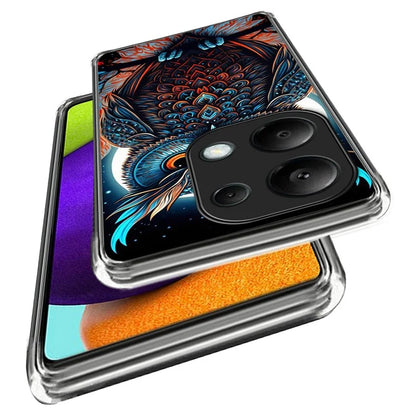 For Xiaomi Redmi Note 13 Pro 4G / Poco M6 Pro 4G Case Pattern Printing TPU Phone Back Cover