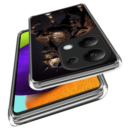 For Xiaomi Redmi Note 13 Pro 4G / Poco M6 Pro 4G Case Pattern Printing TPU Phone Back Cover