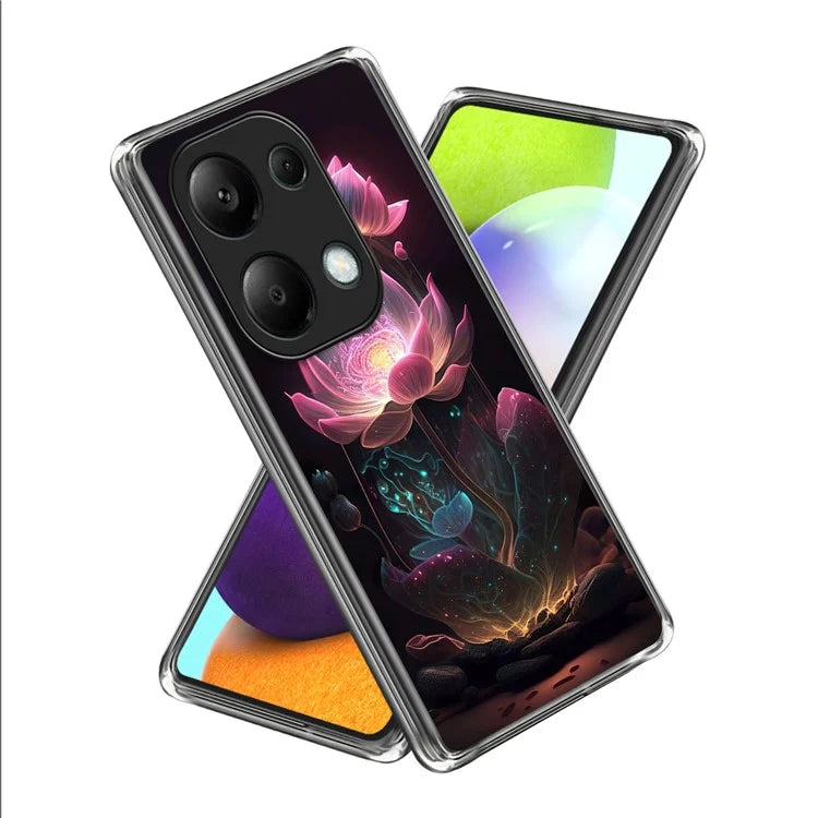 For Xiaomi Redmi Note 13 Pro 4G / Poco M6 Pro 4G Case Pattern Printing TPU Phone Back Cover
