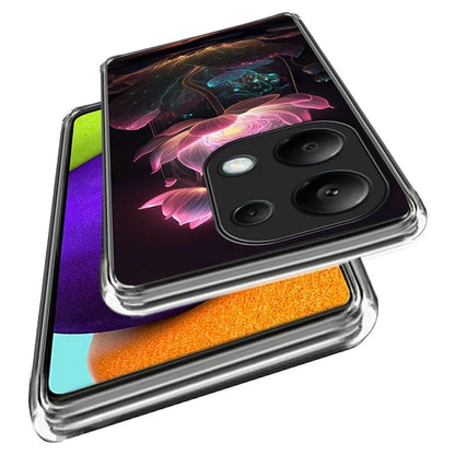 For Xiaomi Redmi Note 13 Pro 4G / Poco M6 Pro 4G Case Pattern Printing TPU Phone Back Cover
