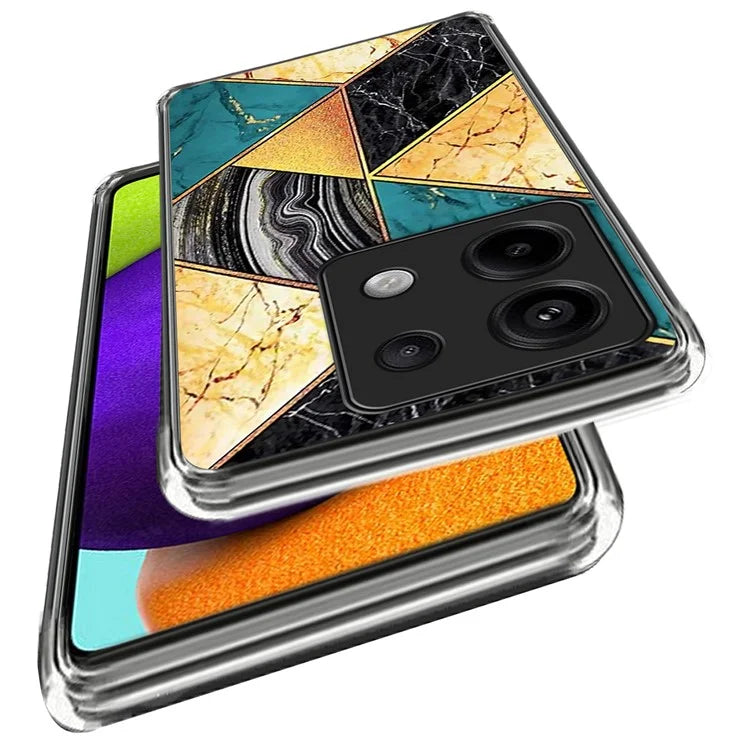 For Xiaomi Redmi Note 13 Pro 5G / Poco X6 5G Case Pattern Printing TPU Phone Back Cover