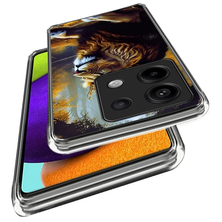 For Xiaomi Redmi Note 13 Pro 5G / Poco X6 5G Case Pattern Printing TPU Phone Back Cover