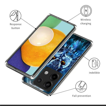 For Xiaomi Redmi Note 13 Pro 5G / Poco X6 5G Case Pattern Printing TPU Phone Back Cover