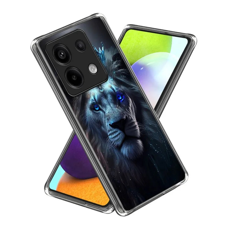 For Xiaomi Redmi Note 13 Pro 5G / Poco X6 5G Case Pattern Printing TPU Phone Back Cover