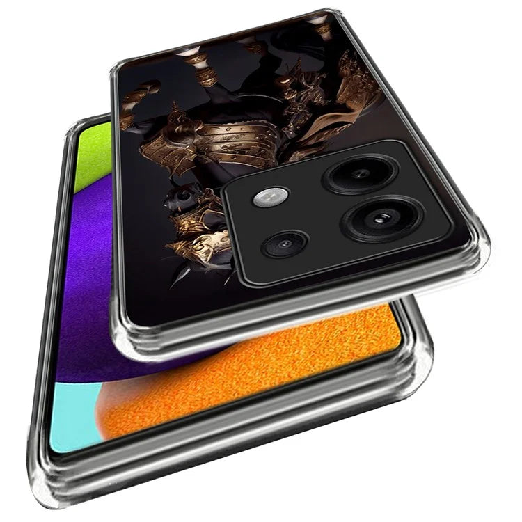 For Xiaomi Redmi Note 13 Pro 5G / Poco X6 5G Case Pattern Printing TPU Phone Back Cover