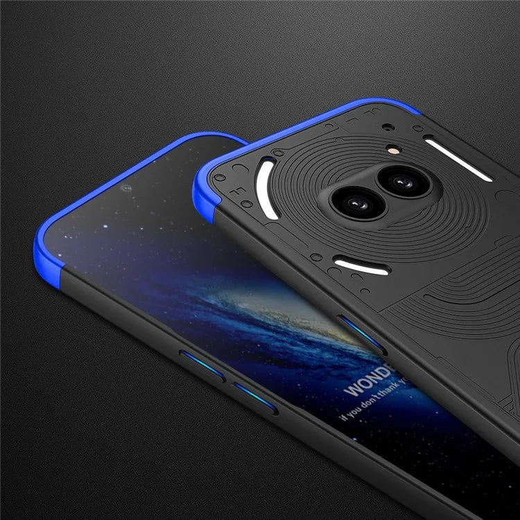 GKK For Nothing Phone (2a) Case Hard PC Pattern Printing Smooth Touch Phone Back Cover