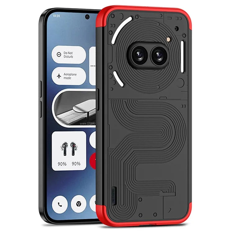 GKK For Nothing Phone (2a) Case Hard PC Pattern Printing Smooth Touch Phone Back Cover