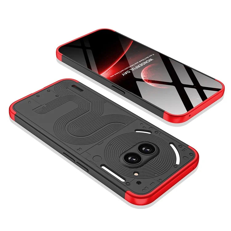 GKK For Nothing Phone (2a) Case Hard PC Pattern Printing Smooth Touch Phone Back Cover